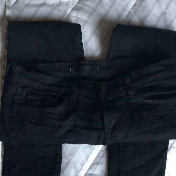 JBrand skinny leg Jett 37” long EUC black jeans - Picture 3 of 5